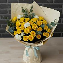 Букет цветов из:  Розы #REPLACE_PRED# Верхоянске