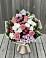 Букет цветов из: Альстромерии, Гвоздики, Розы и Хризантемы в Верхоянске