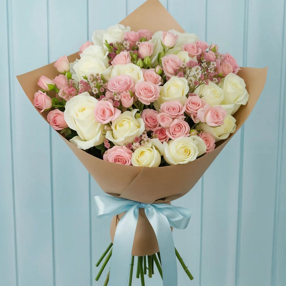 Букет цветов из: Розы в Верхоянске