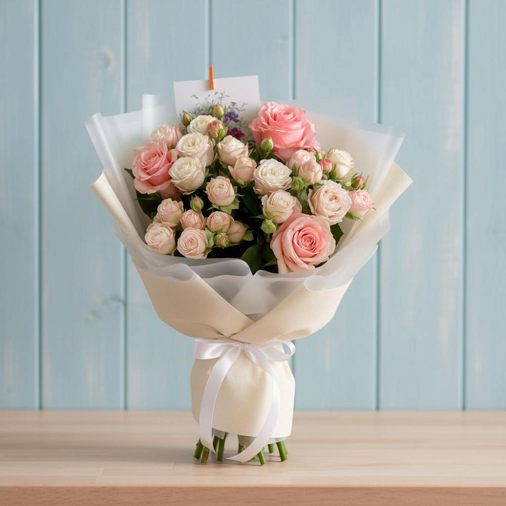 Букет цветов из: Розы в Верхоянске