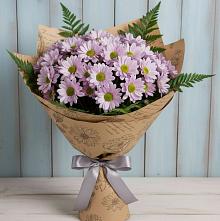 Букет цветов из:  Хризантемы в Верхоянске
