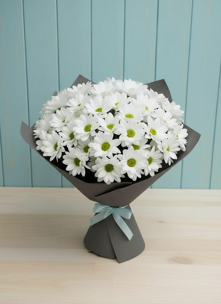 Букет цветов из: Хризантемы в Верхоянске