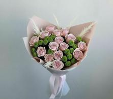 Букет цветов из:  Розы и Хризантемы в Верхоянске