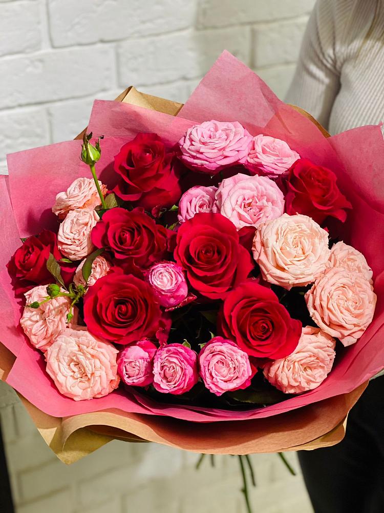 Букет цветов из: Розы в Верхоянске