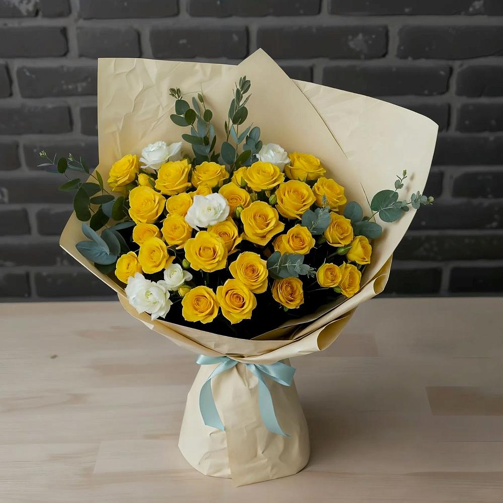 Букет цветов из: Розы в Верхоянске