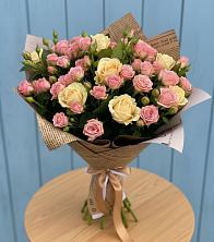 Букет цветов из:  Розы в Верхоянске
